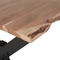 Beliani VALBO - Dining table - Light wood color - 95 x 180 cm - Acacia wood