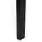 Beliani HOUSTON - Dining room chair - Black - Rubber wood