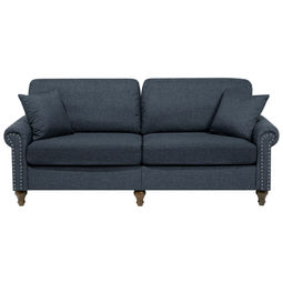 Beliani OTRA - Living room set - Gray - Polyester