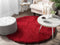 Beliani CIDE - Shaggy rug - Red - 140 cm - Polyester