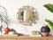 Beliani MANGALORE - Wall mirror - White - Metal