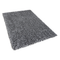 Beliani CIDE - Shaggy rug - Black/White - 140 x 200 cm - Polyester