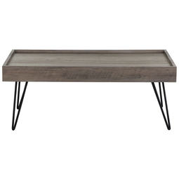 Beliani WELTON - Coffee table - Dark wood color - MDF