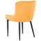 Beliani SOLANO - Dining room chair - Yellow - Velvet