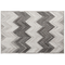 Beliani AYTEPE - Short pile rug - Gray - 160 x 230 cm - Cowhide leather