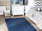 Beliani SAVRAN - Short pile rug - Blue - 80 x 150 cm - Wool