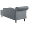 Beliani LUIRO - Chaise longue - Gray - Left side - Velvet