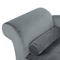 Beliani LUIRO - Chaise longue - Gray - Left side - Velvet