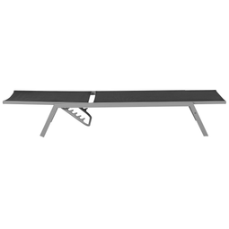 Beliani NOLI - Beach chair - Black - Steel
