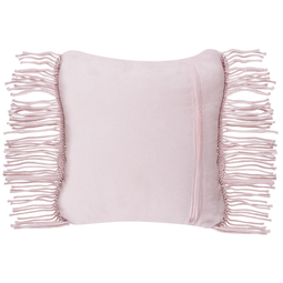 Beliani YANIKLAR - Decorative cushion - Pink - 40 x 40 cm - Cotton