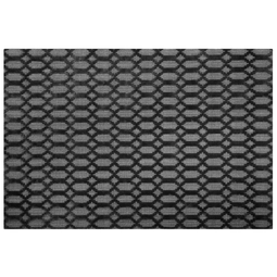 Beliani CIZRE - Short pile rug - Gray - 160 x 230 cm - Viscose