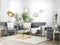 Beliani ABERDEEN - Living room set - Gray - Velvet