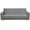 Beliani ABERDEEN - Living room set - Gray - Velvet