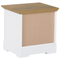 Beliani WINGLAY - Bedside table - White - Chipboard