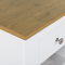 Beliani WINGLAY - Bedside table - White - Chipboard