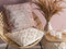Beliani VAKAYAR - Decorative cushion - Pink - 45 x 45 cm - Polyester