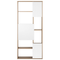 Beliani GRADA - Bookcase - Dark wood color - MDF