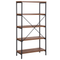 Beliani BRISBANE L - Bookcase - Dark wood color - MDF