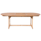 Beliani MAUI - Garden set for 8 - Light wood color/Gray - Acacia wood