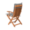 Beliani MAUI - Garden set for 8 - Light wood color/Gray - Acacia wood