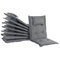 Beliani MAUI - Garden set for 8 - Light wood color/Gray - Acacia wood