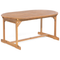 Beliani MAUI - Garden set for 8 - Light wood color/Gray - Acacia wood