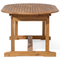 Beliani MAUI - Garden set for 8 - Light wood color/Gray - Acacia wood