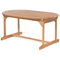 Beliani MAUI - Garden set for 8 - Light wood color/Gray - Acacia wood