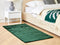 Beliani GESI II - Short pile rug - Green - 80 x 150 cm - Viscose
