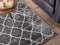 Beliani YELKI - Short pile rug - Gray - 160 x 230 cm - Viscose