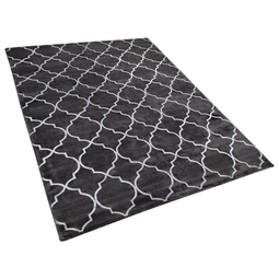 Beliani YELKI - Short pile rug - Gray - 160 x 230 cm - Viscose