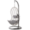 Beliani PINETO - Hanging chair - Gray - 80 cm - PE rattan