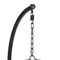 Beliani PINETO - Hanging chair - Gray - 80 cm - PE rattan