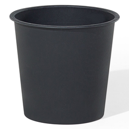 Beliani BALZO - Flowerpot set of 4 - Black - Synthetic material
