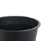 Beliani BALZO - Flowerpot set of 4 - Black - Synthetic material