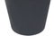 Beliani BALZO - Flowerpot set of 4 - Black - Synthetic material