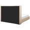 Beliani LUBBON - Bed with storage space - Beige - 180 x 200 cm - Velvet
