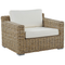 Beliani ARDEA - Lounge set for 4 - Natural - Rattan