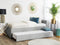 Beliani MARMANDE - Trundle bed - Light gray - 80 x 200 cm - Polyester