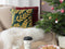 Beliani MISTLETOE - Decorative cushion set of 2 - Green - 45 x 45 cm - Velvet
