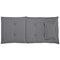 Beliani MAUI - Seat cushion set of 2 - Graphite gray - 40 x 54 cm - Polyester