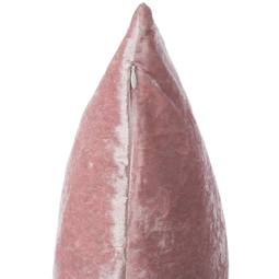 Beliani HOSTA - Decorative cushion set of 2 - Pink - 45 x 45 cm - Velvet