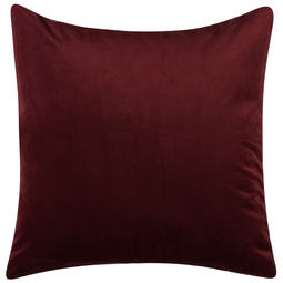 Beliani CALLA - Decorative cushion set of 2 - Red - 45 x 45 cm - Velvet