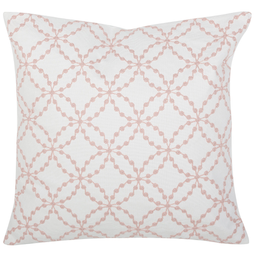 Beliani VERBENA - Decorative cushion set of 2 - White - 45 x 45 cm - Cotton