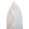 Beliani VERBENA - Decorative cushion set of 2 - White - 45 x 45 cm - Cotton