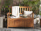 Beliani SOVANA - Garden bench - Light wood color - Acacia wood