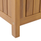 Beliani SOVANA - Garden bench - Light wood color - Acacia wood