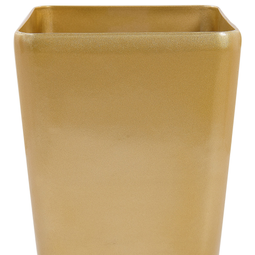 Beliani MODI - Planter - Gold - 40 cm - Stone mix