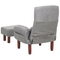 Beliani OLAND - Armchair - Gray - Polyester