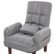 Beliani OLAND - Armchair - Gray - Polyester